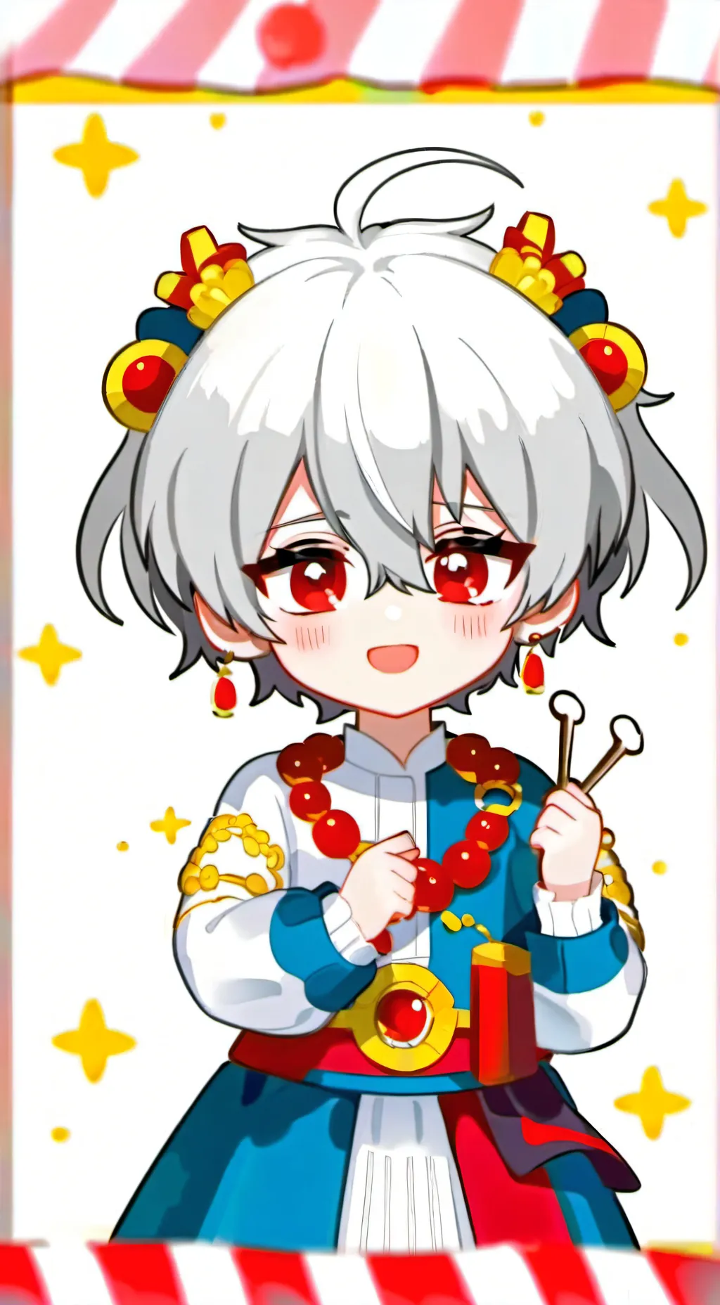 ai character: Alexander  background