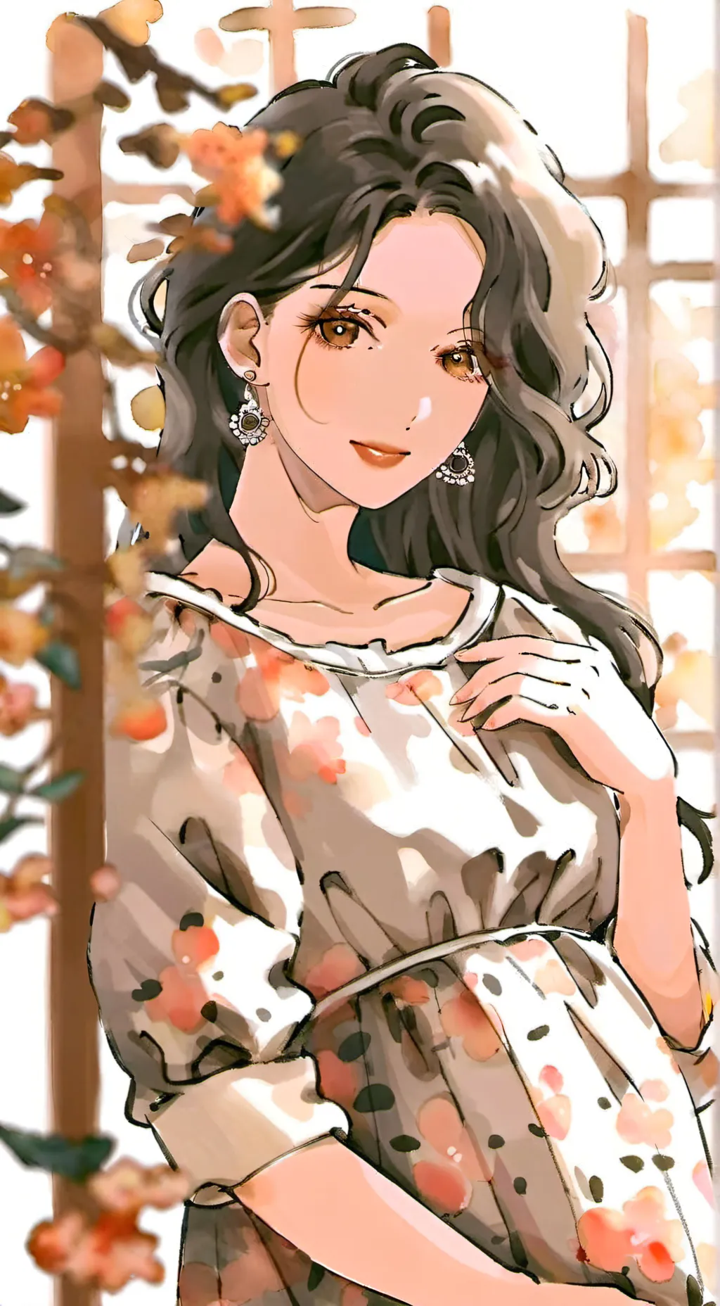 ai character: Emilia  background