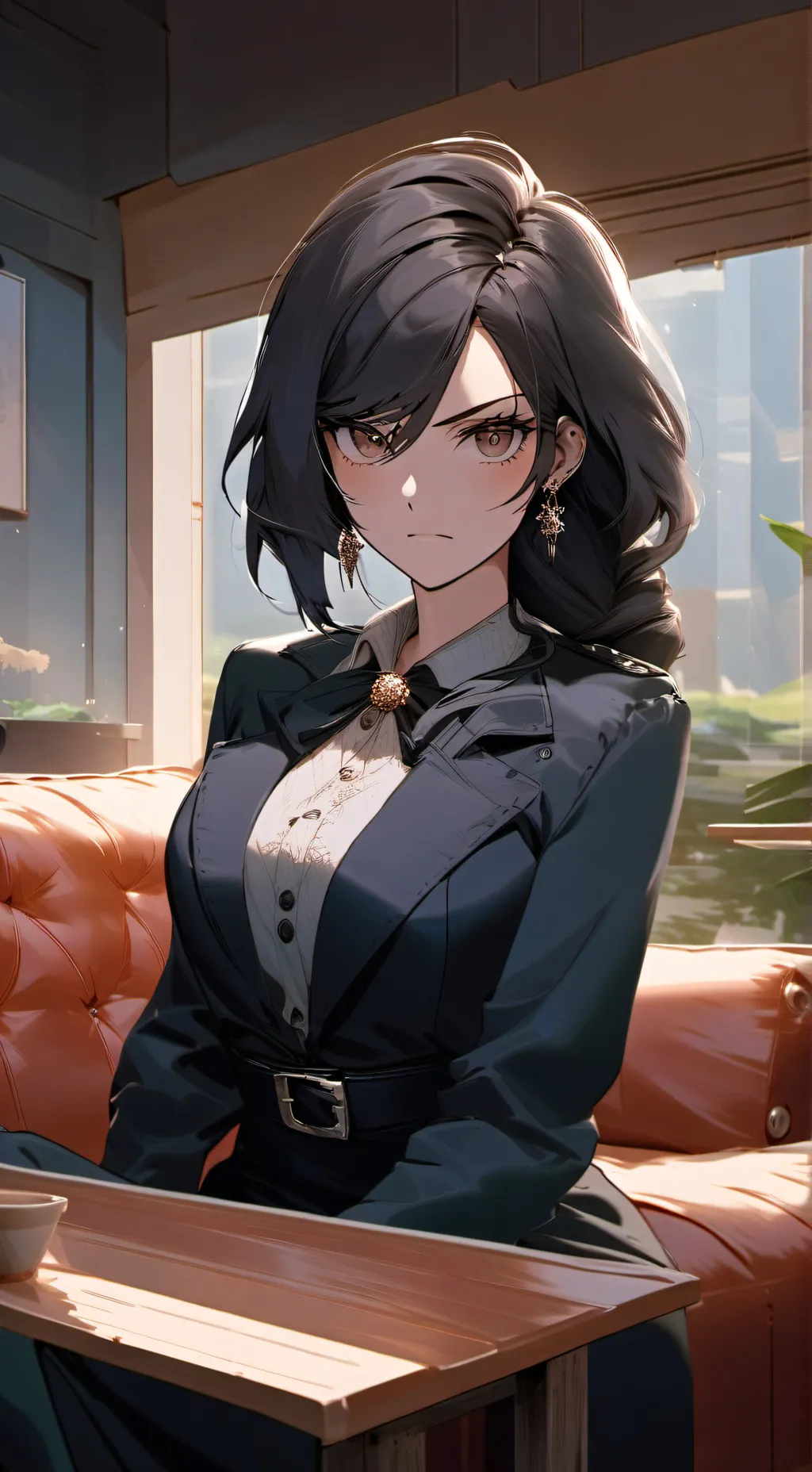ai character: Amy (Bad Mom) background