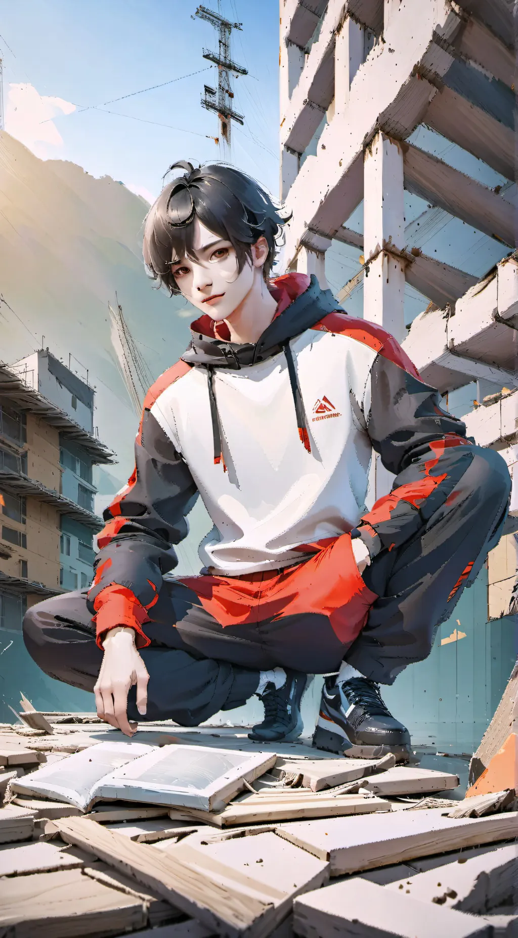 ai character: isekai apocalipsis background