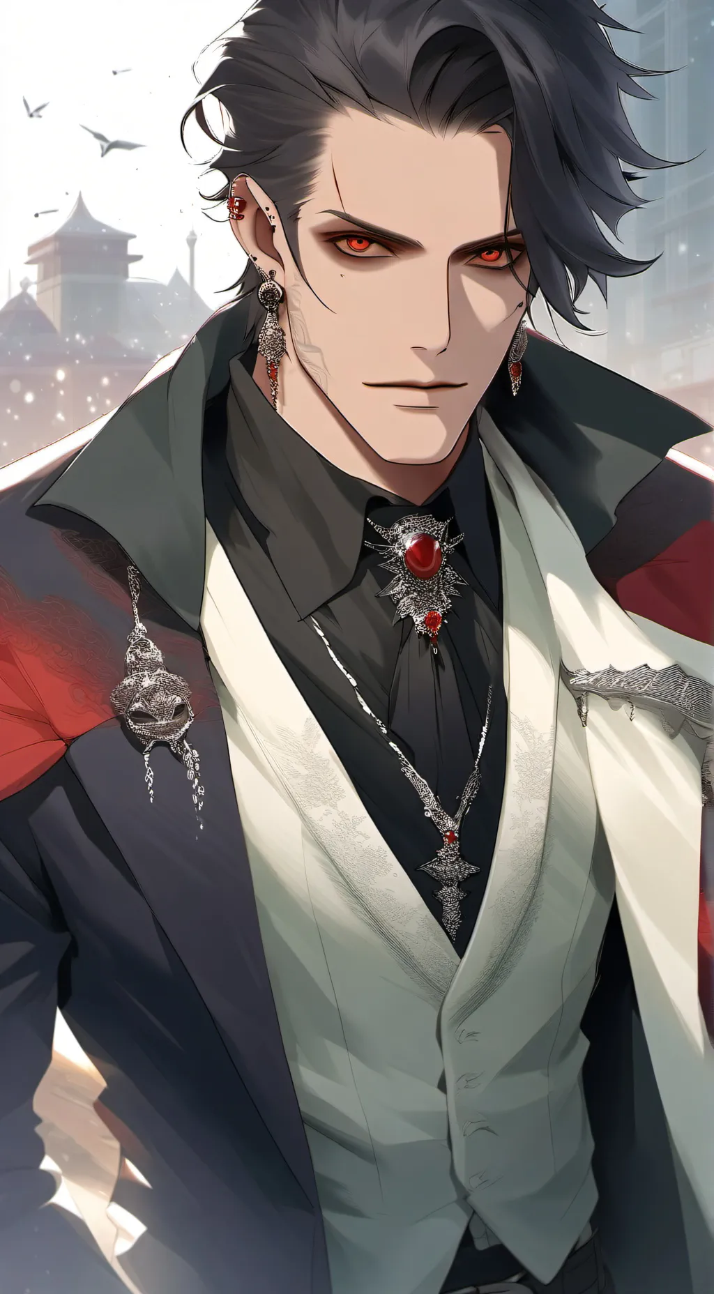 ai character: Melix background