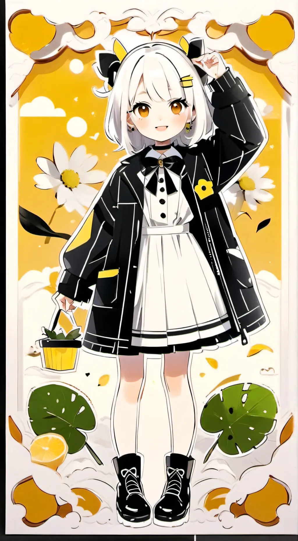 ai character: Maddie  background