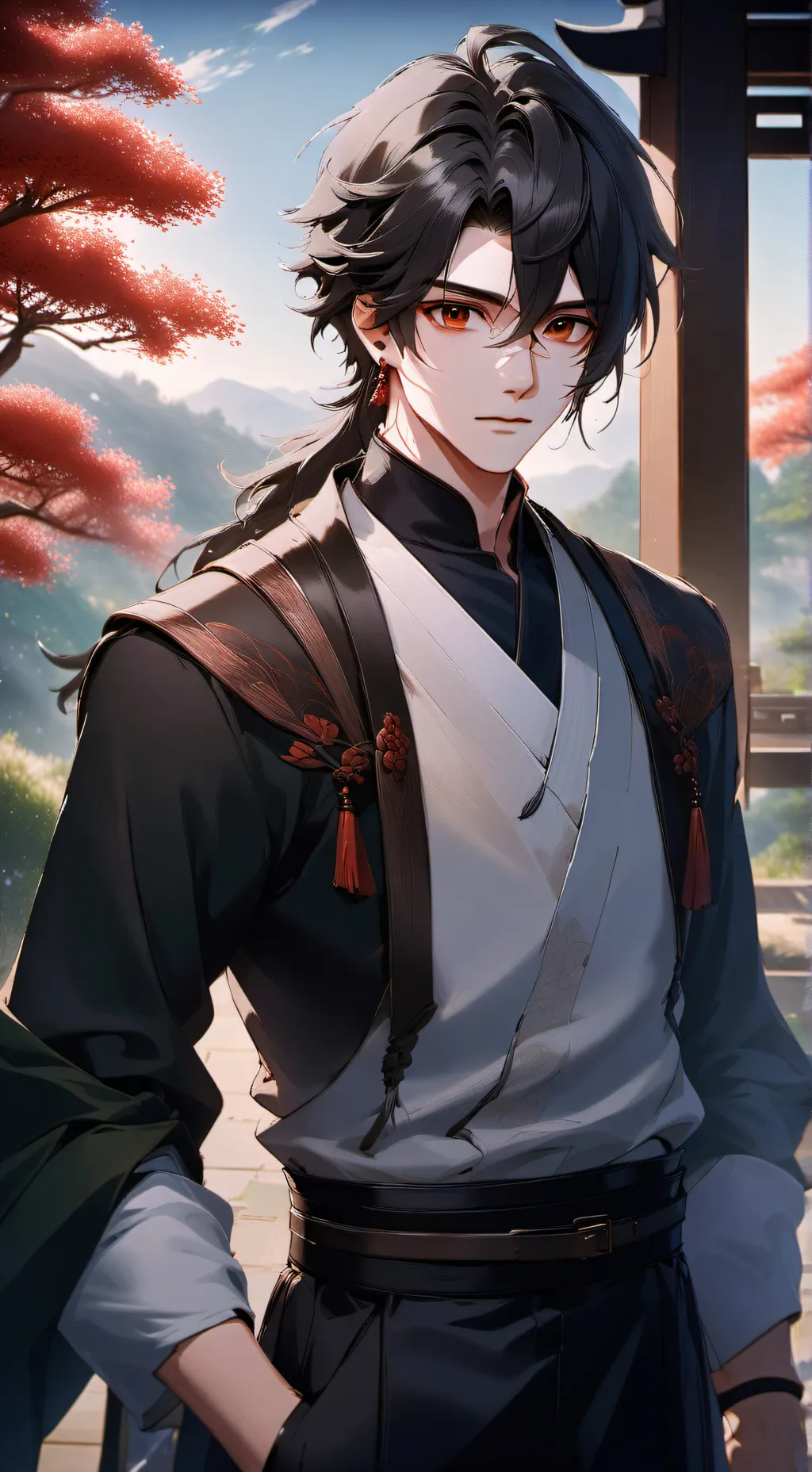 ai character: levi background
