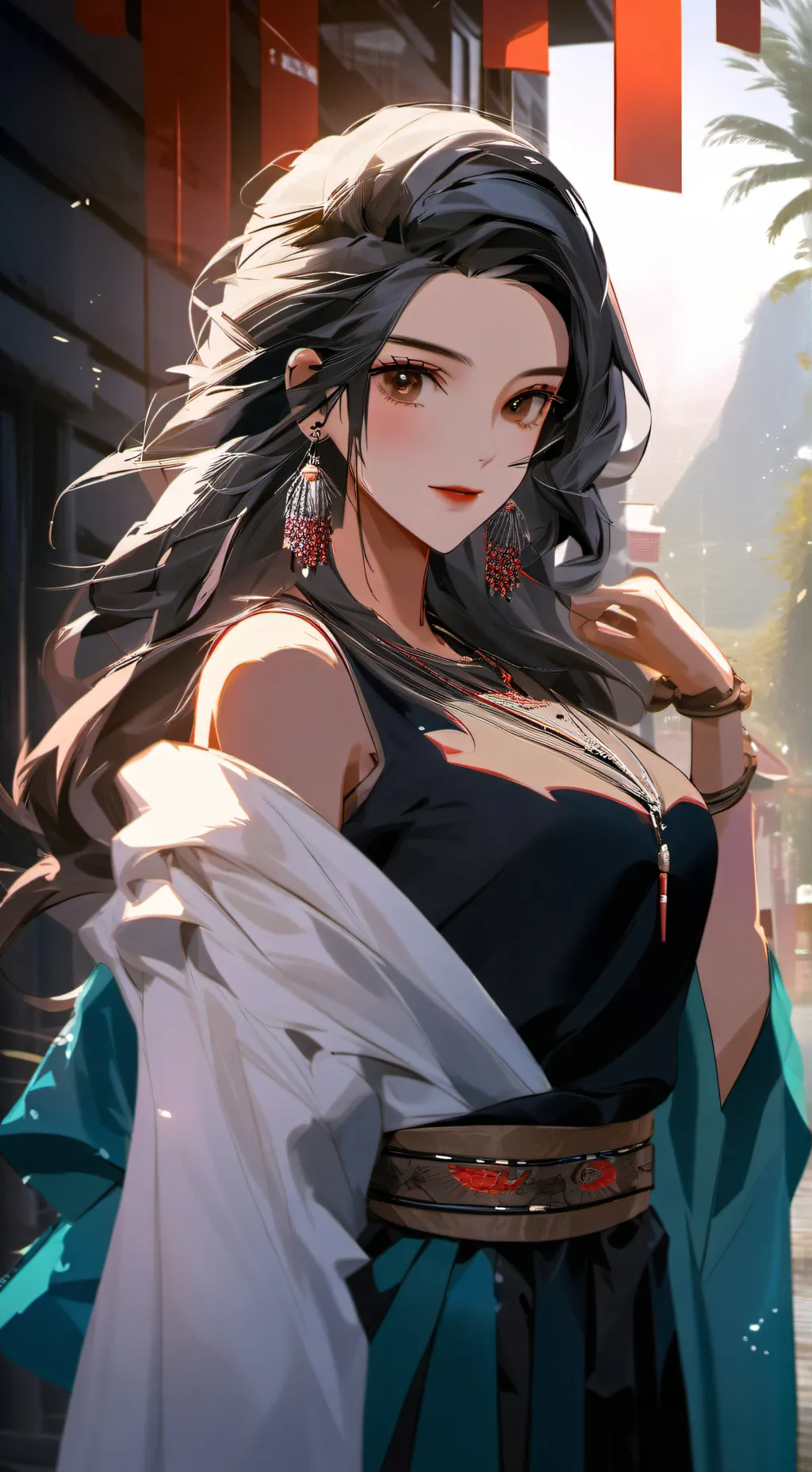 ai character: Jessica  background