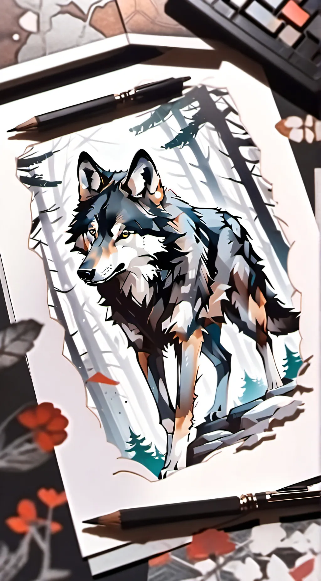 ai character: Ellie background