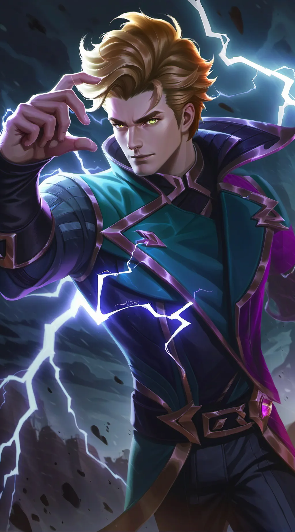 ai character: Max background