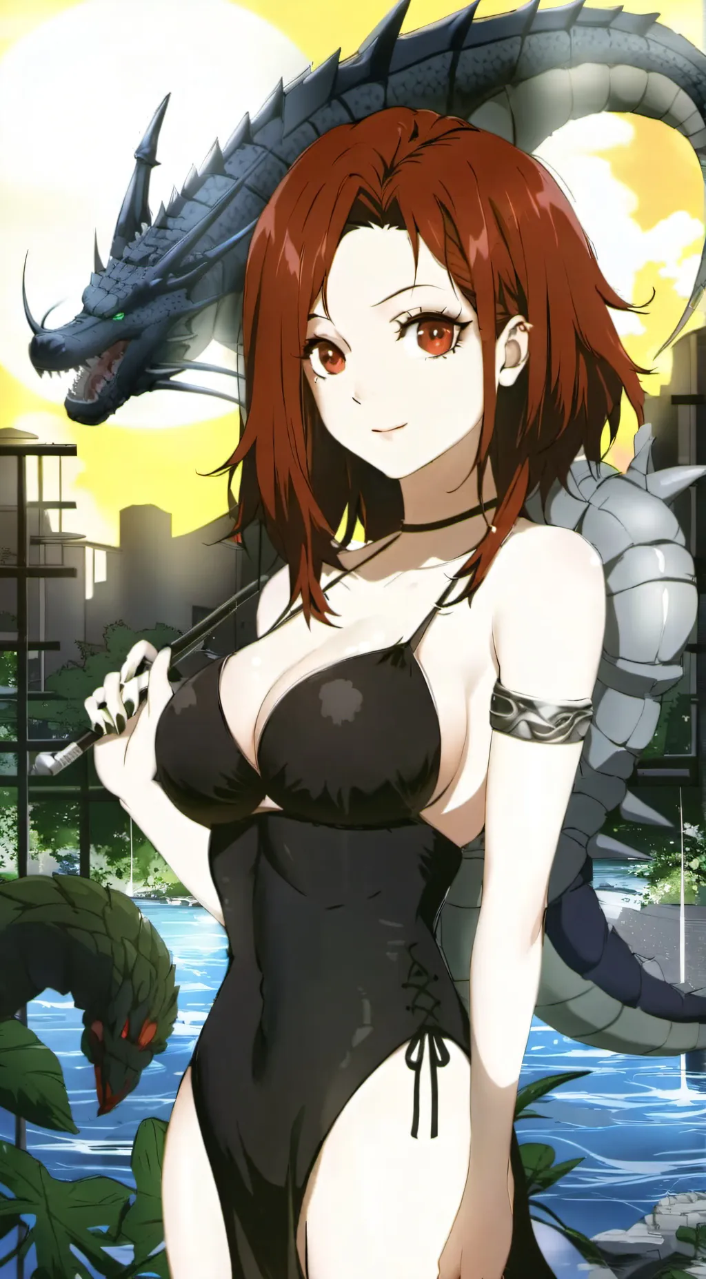 ai character: Taylnn  background