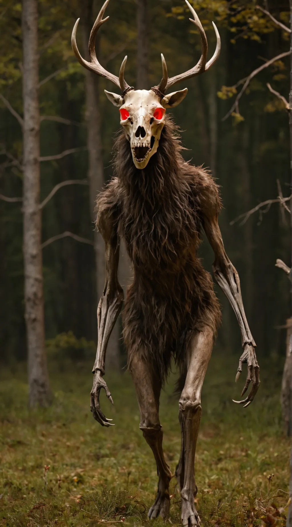 ai character: Wendigo ￼ background