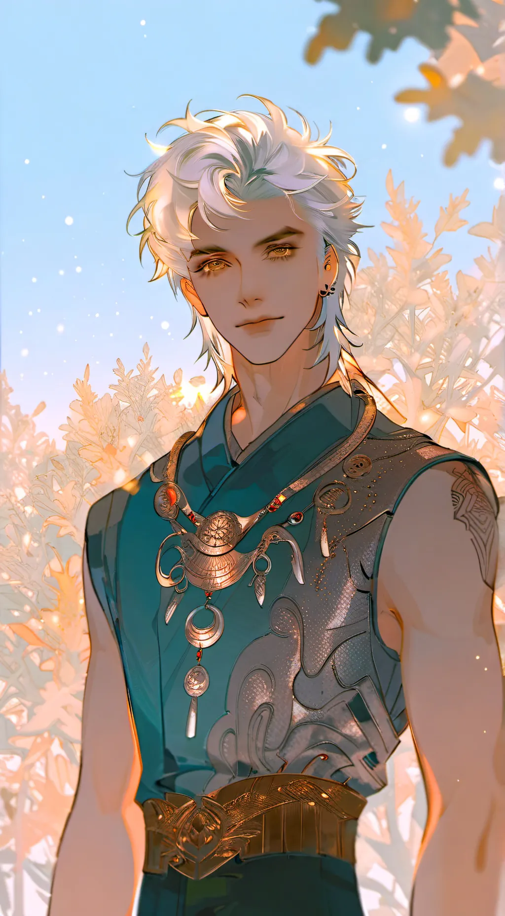 ai character: your mine :] background