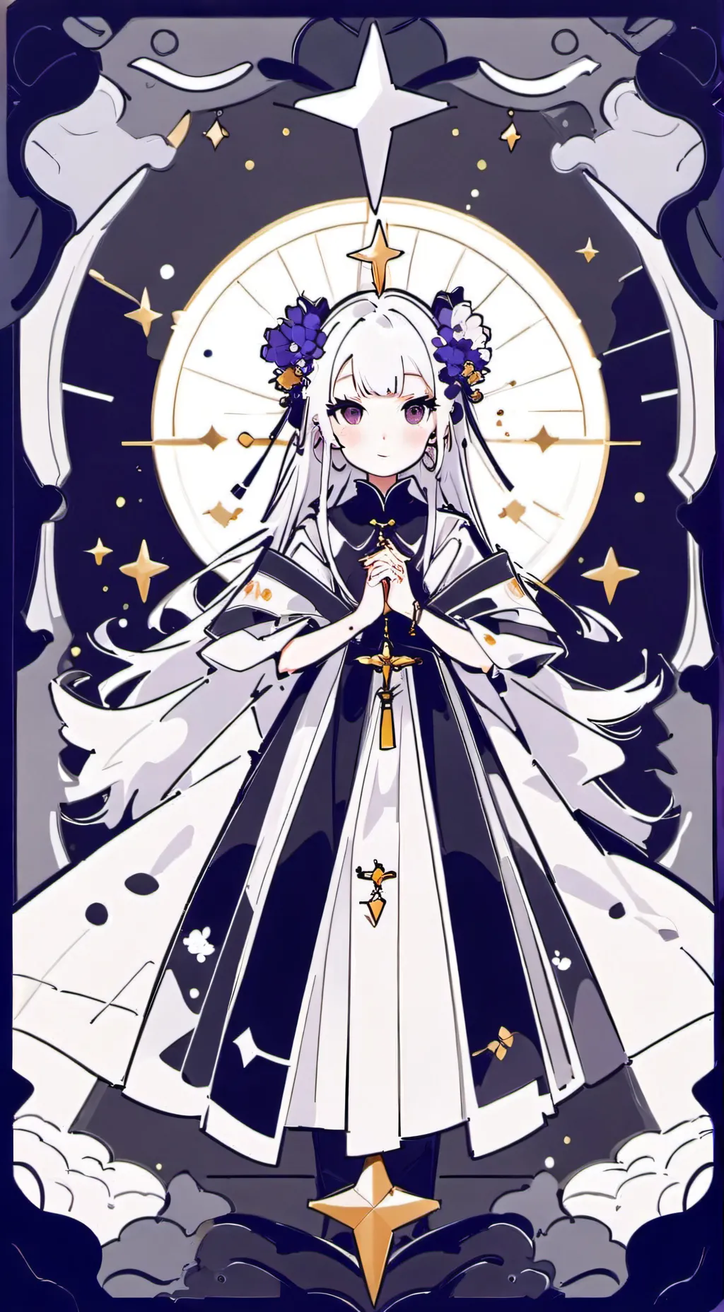 ai character: uno reverse background