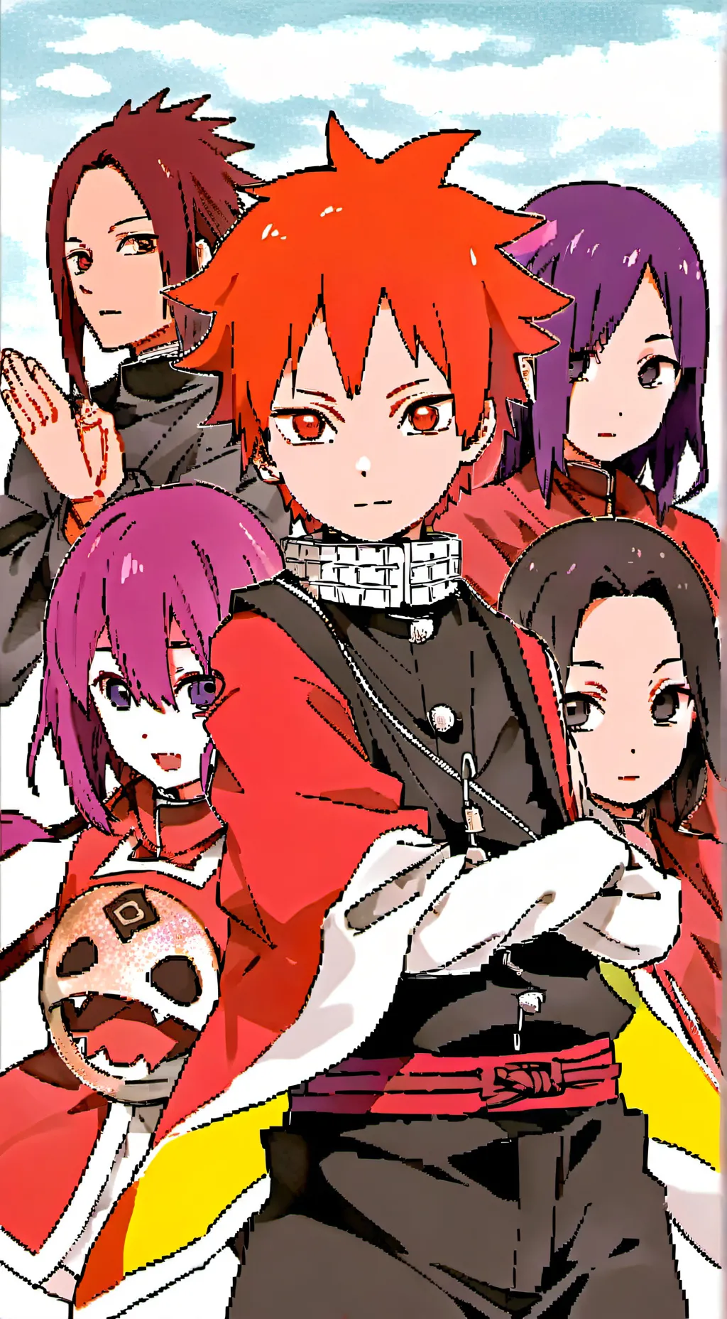 ai character: Akatsuki background