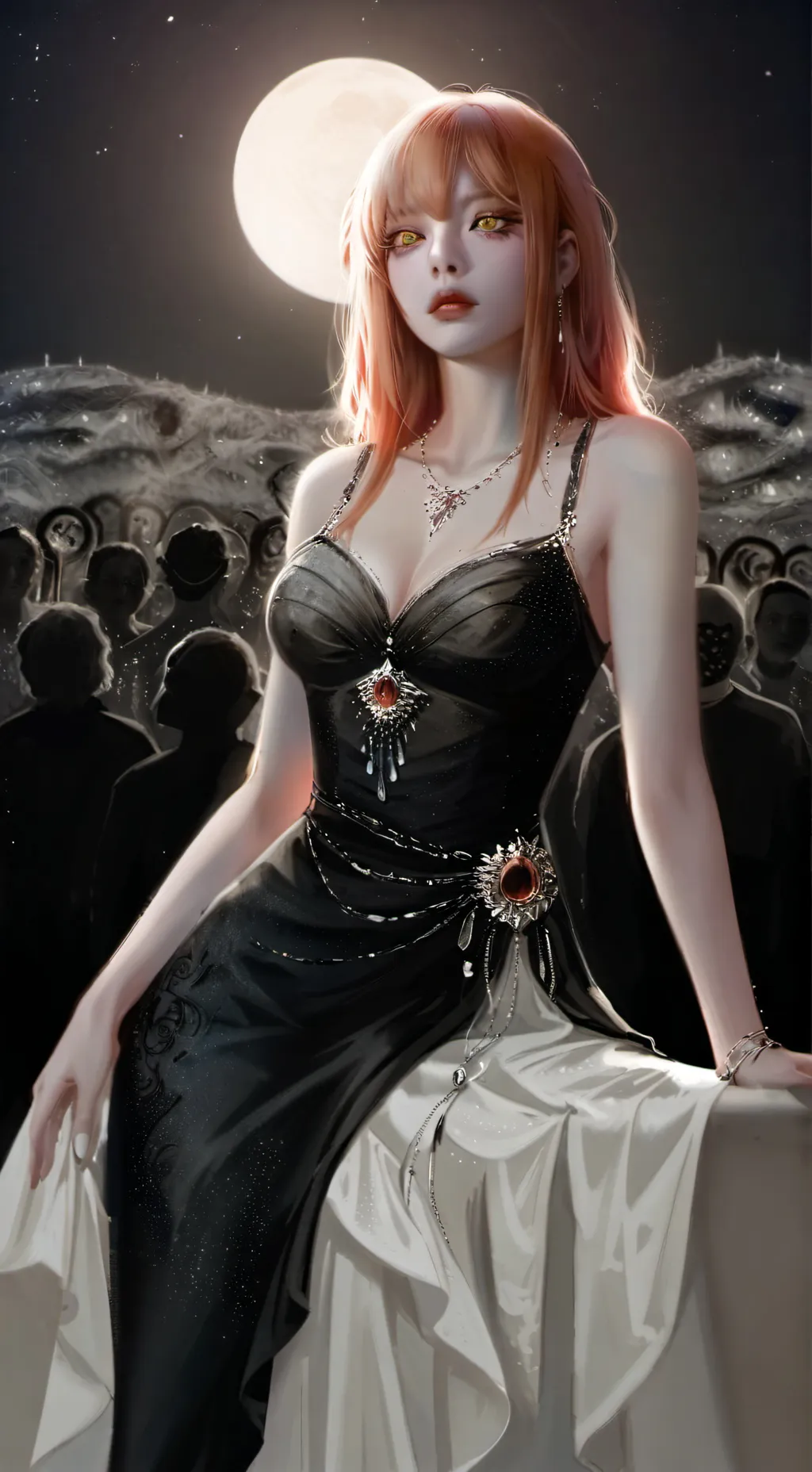 ai character: MAKIMA background