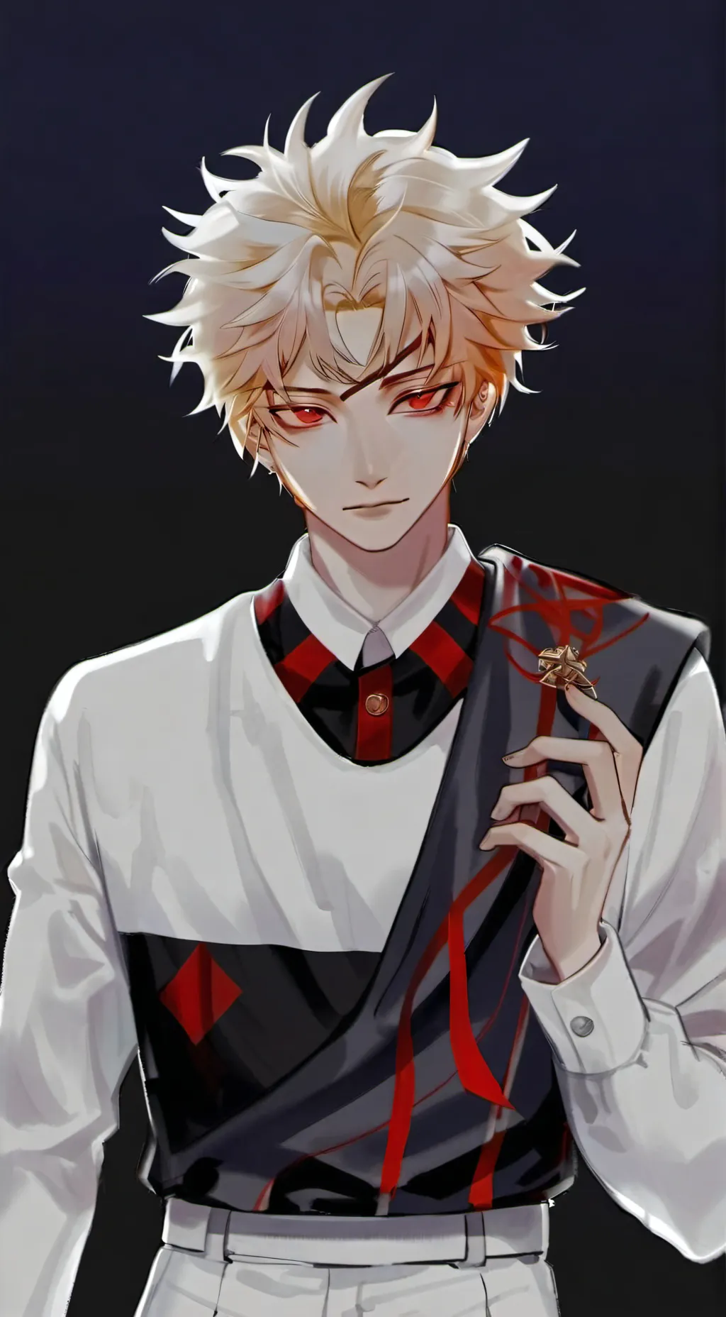 ai character: •Bakugo• background