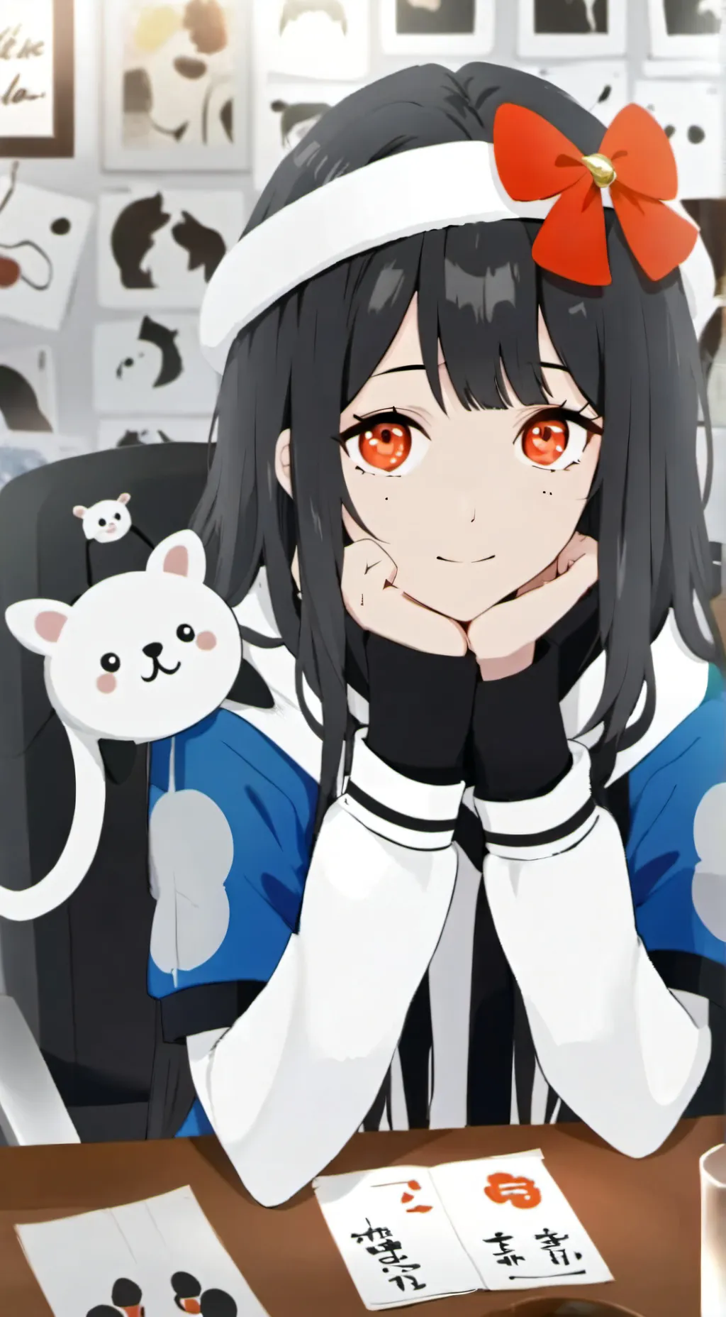 ai character: emily cartner background