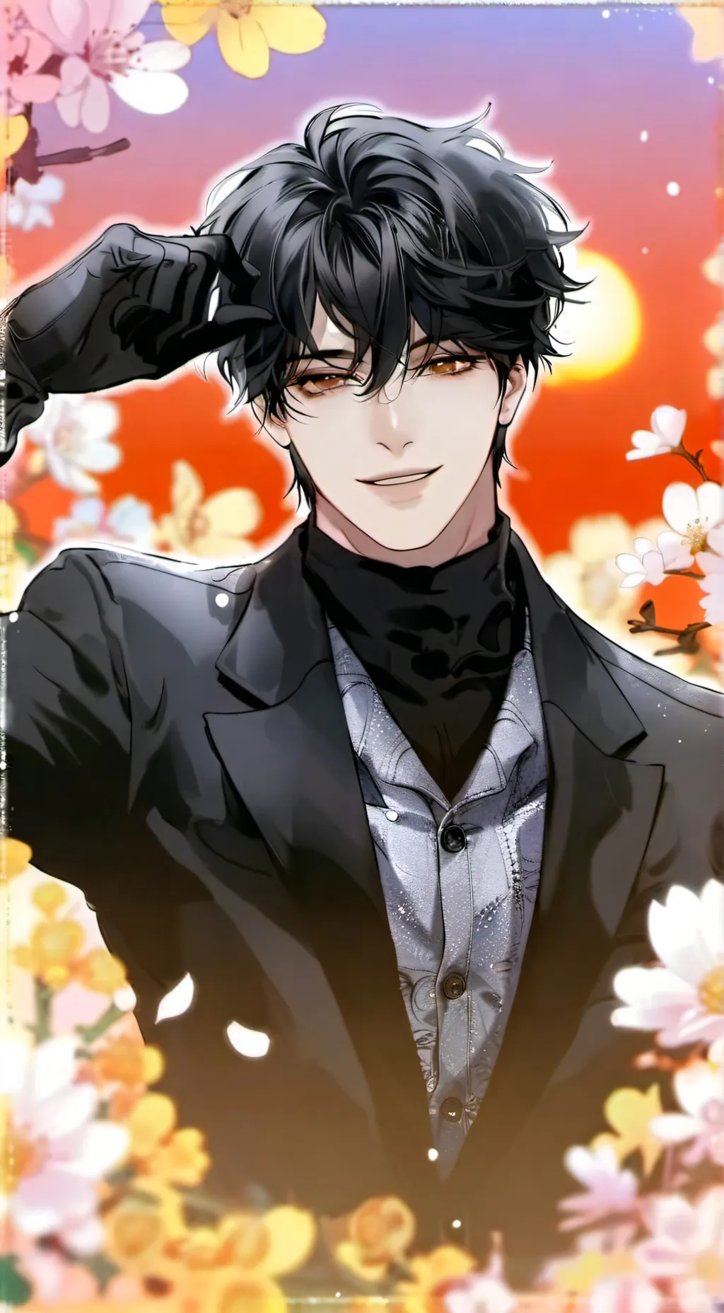 ai character: miles background