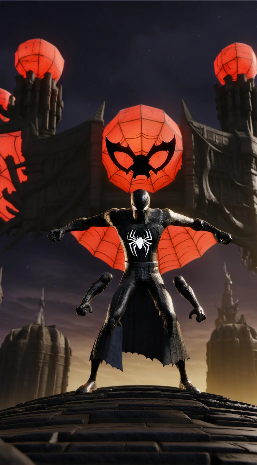 ai character: Spider man (atsv) background