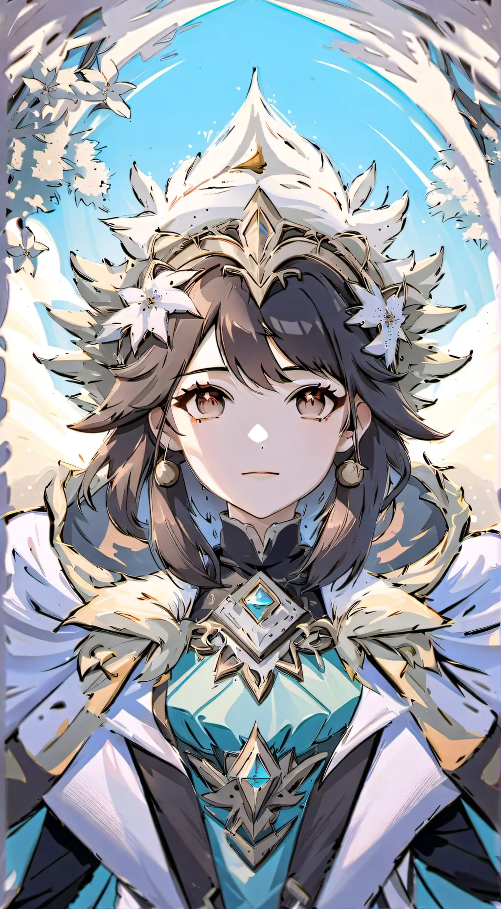 ai character: Lyria background