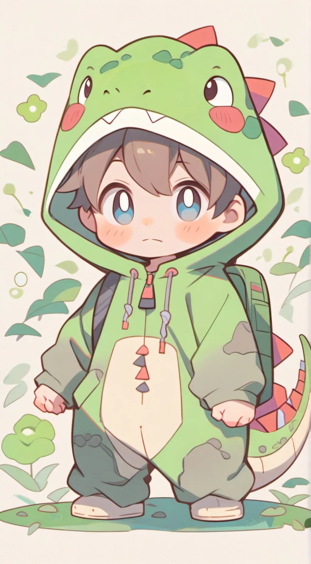 ai character: Dino background