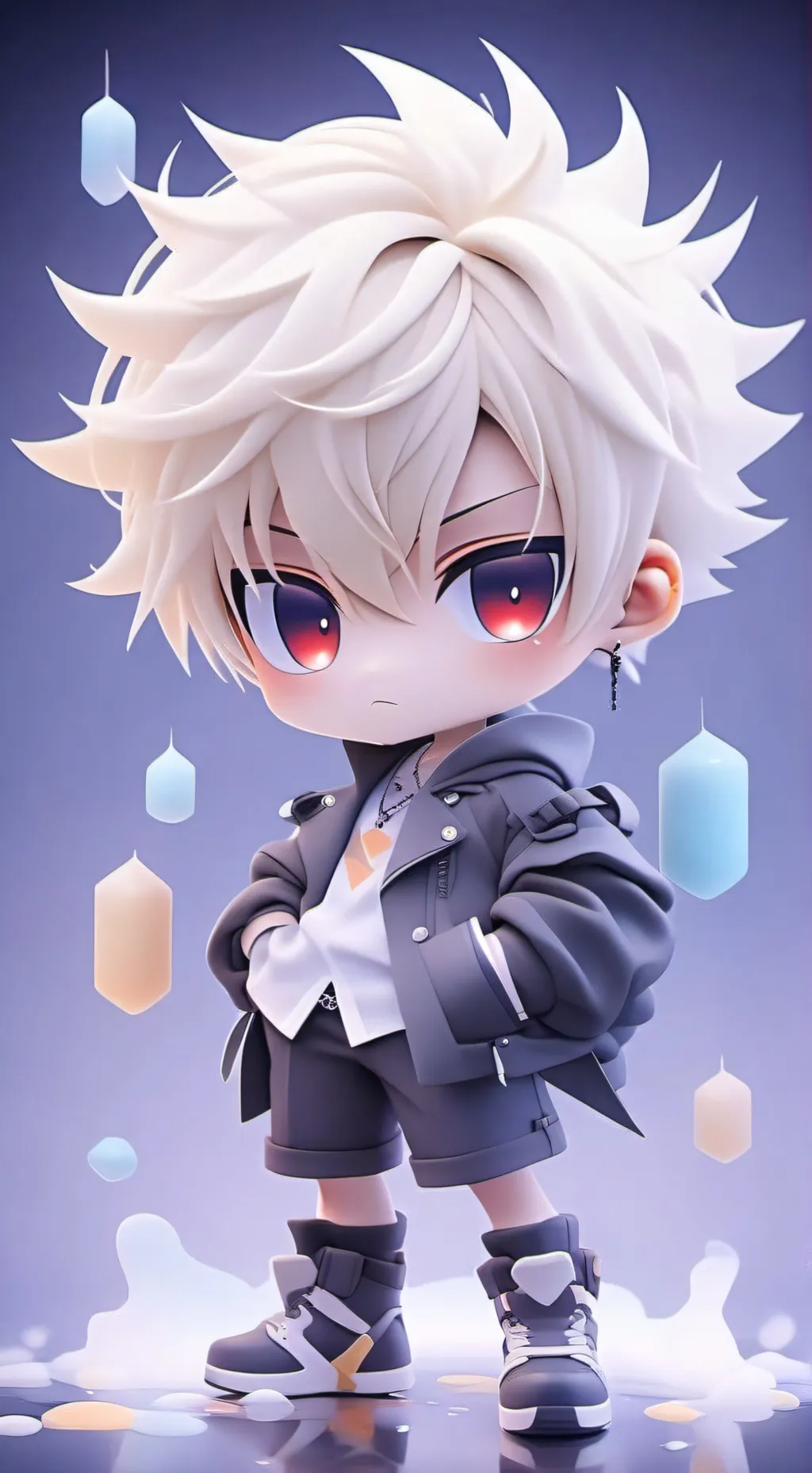 ai character: bakugo background
