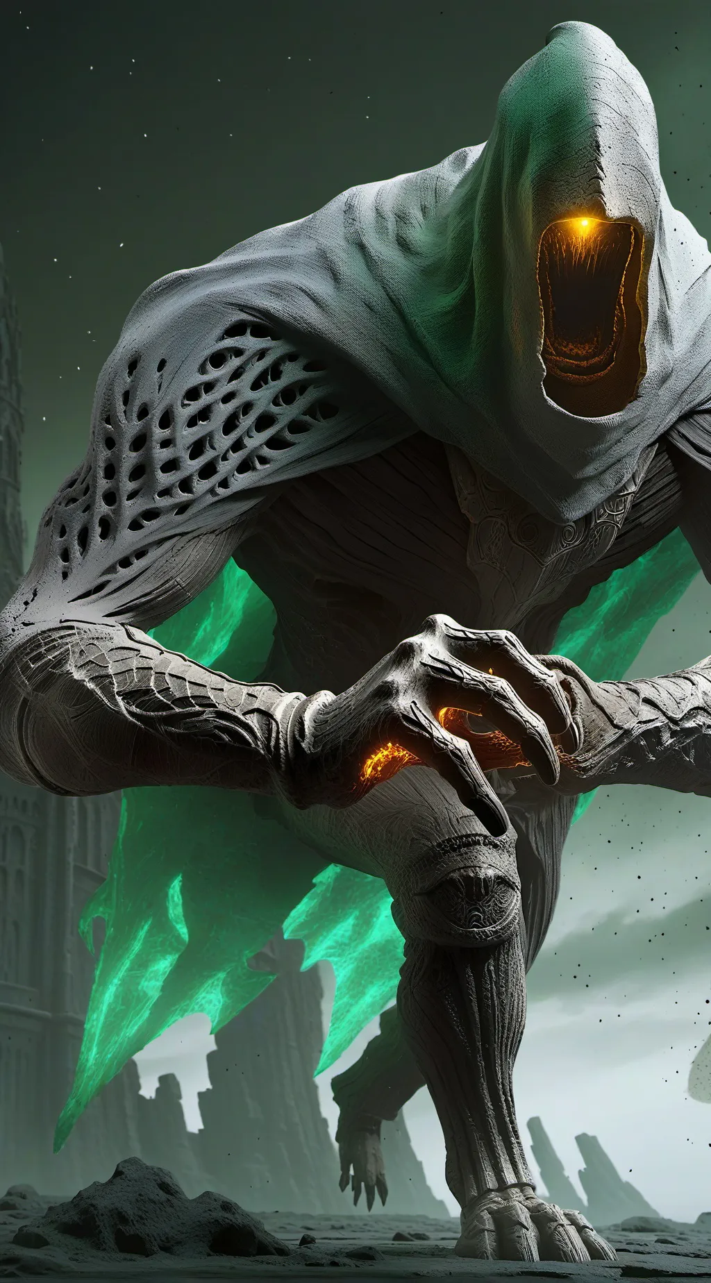 ai character: eternitrax  background