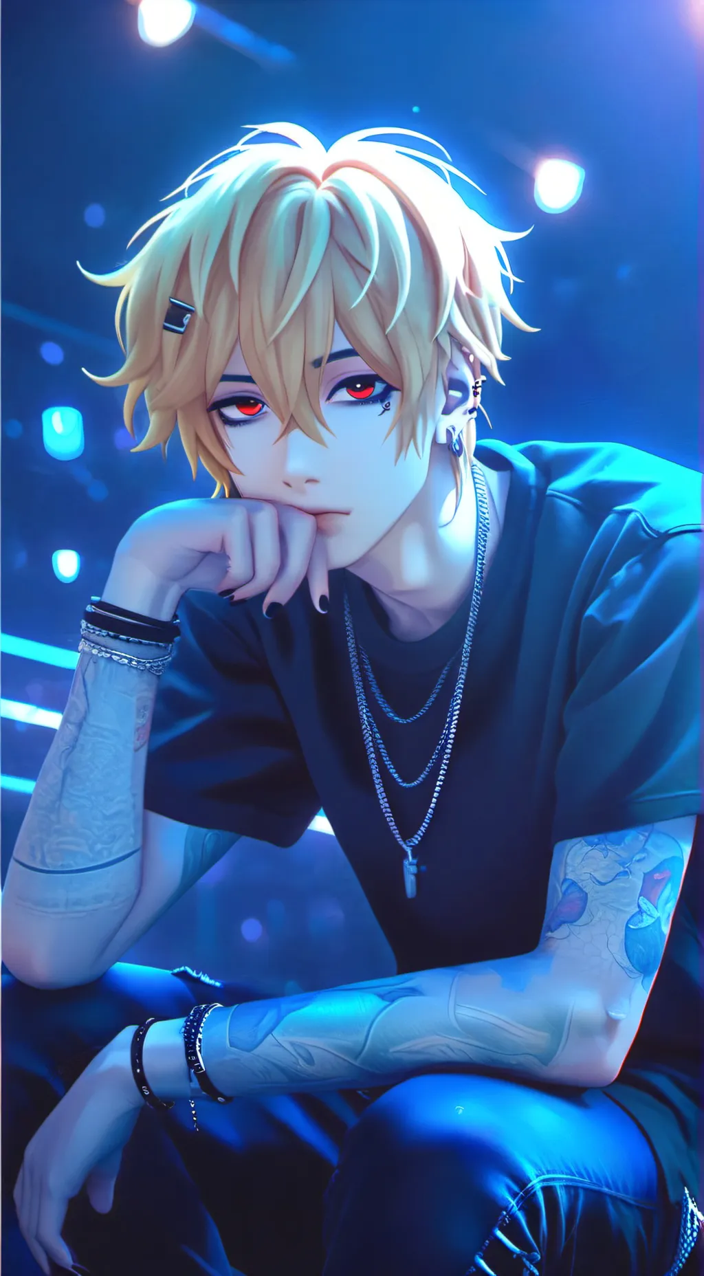 ai character: Levi background