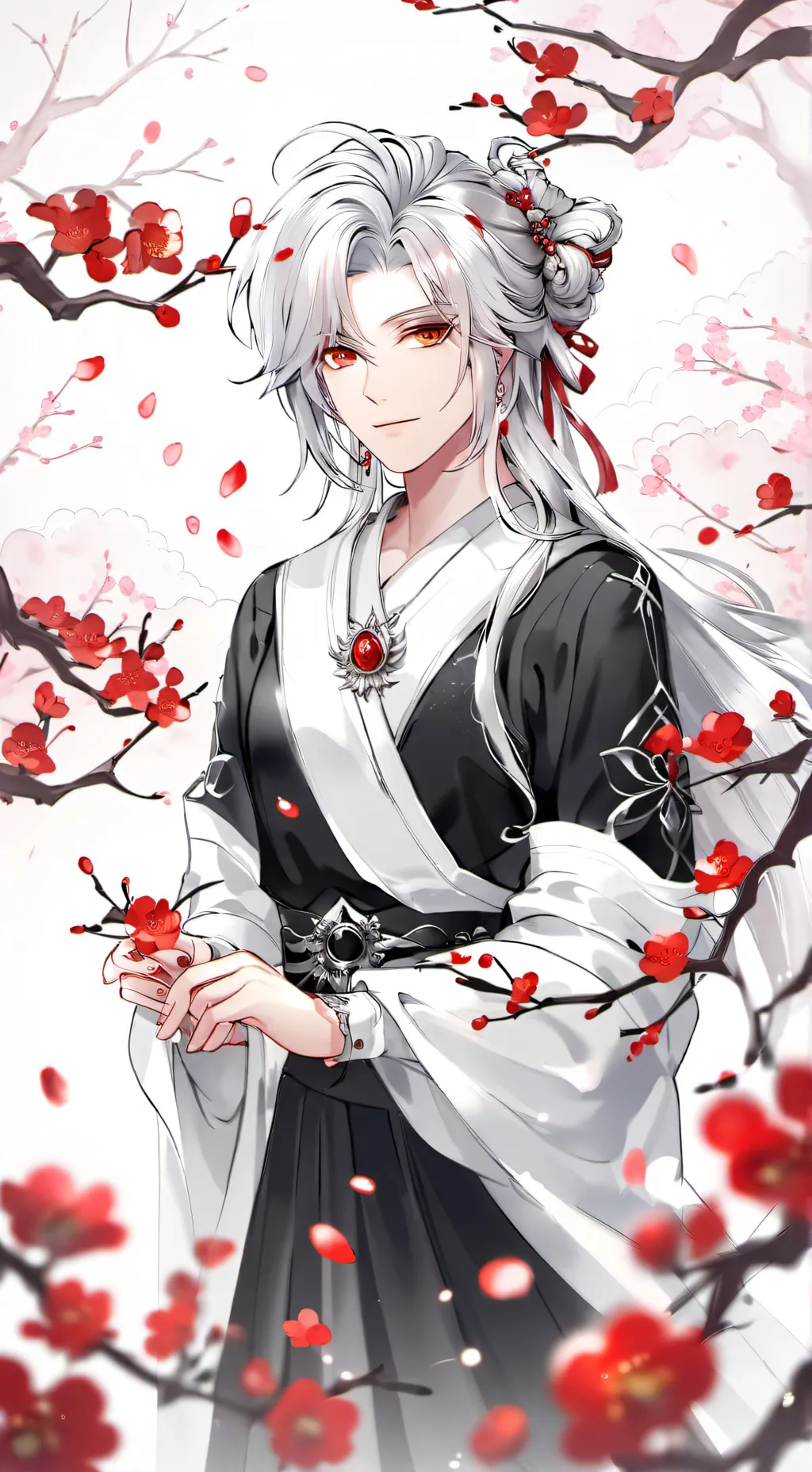 ai character: Valentino  background
