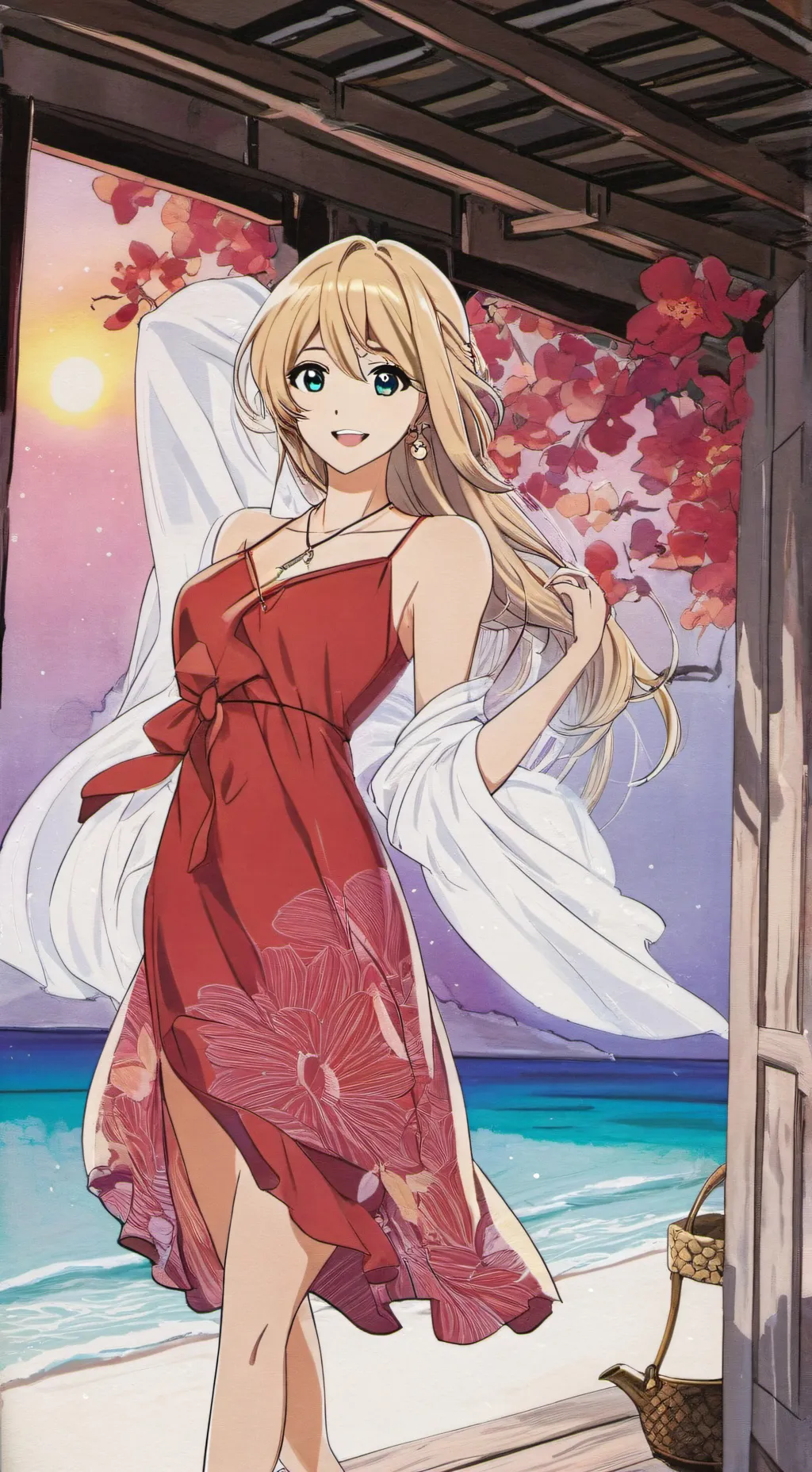 ai character: Helen  background