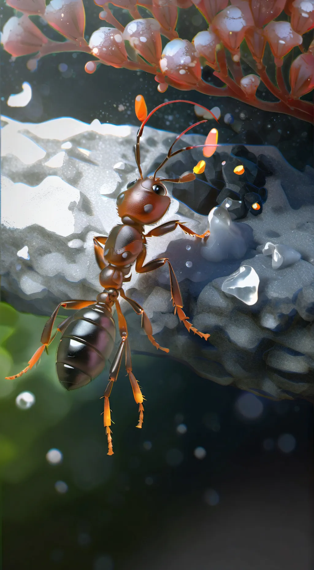 ai character: Ant background