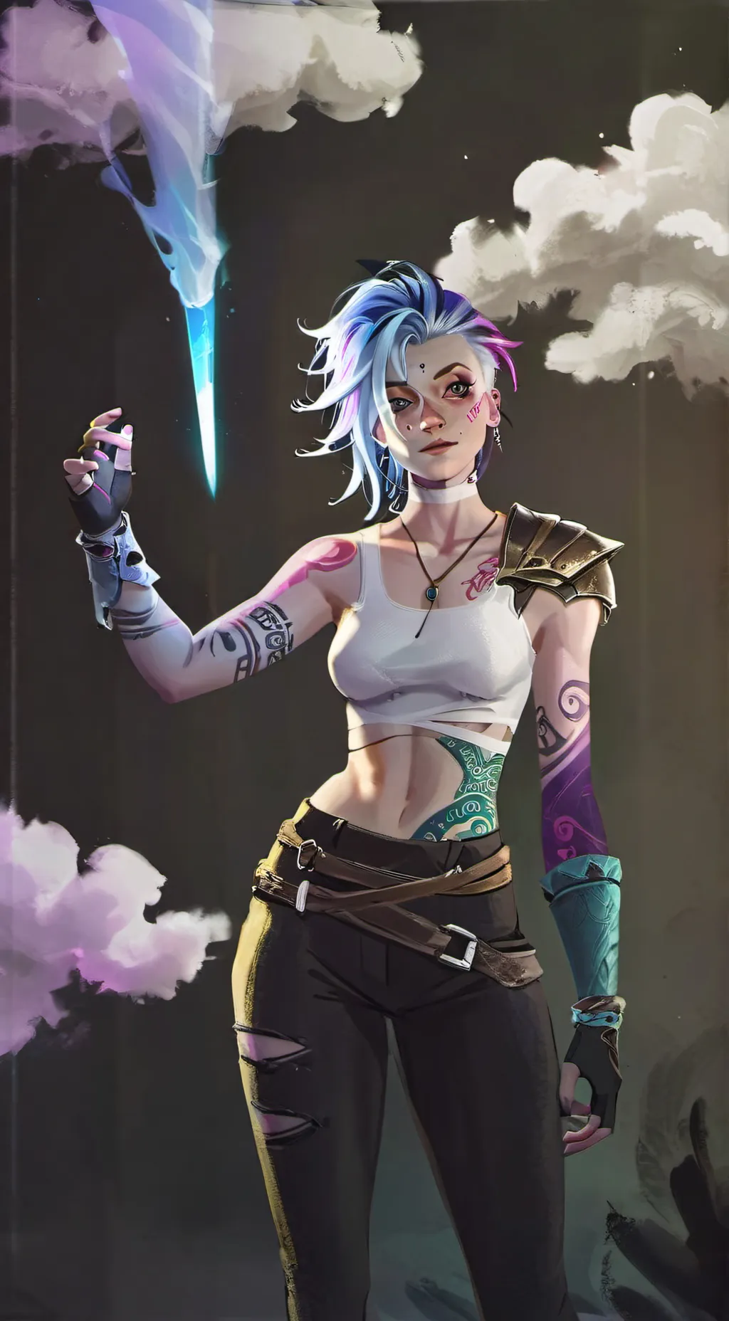ai character: Jinx S2! background