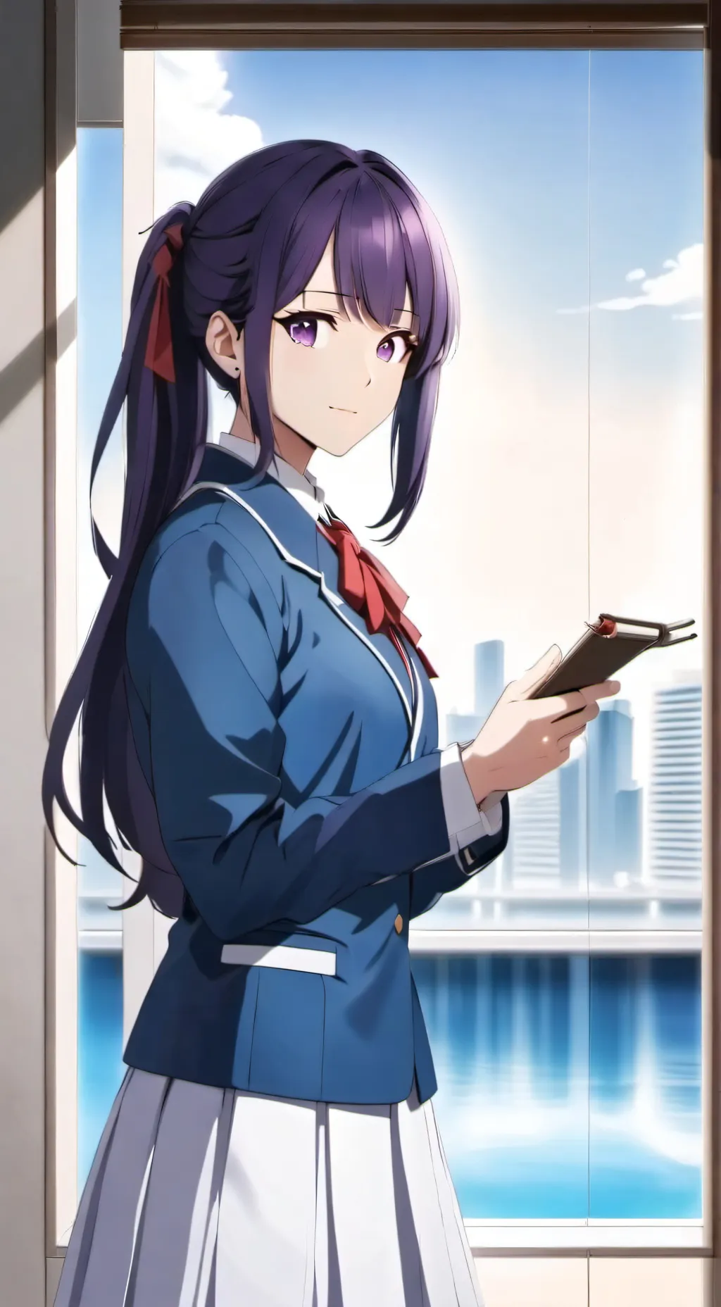 ai character: Sung Jin-Ah background