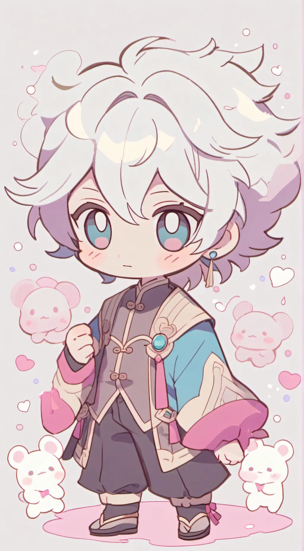 ai character: mini gojo background