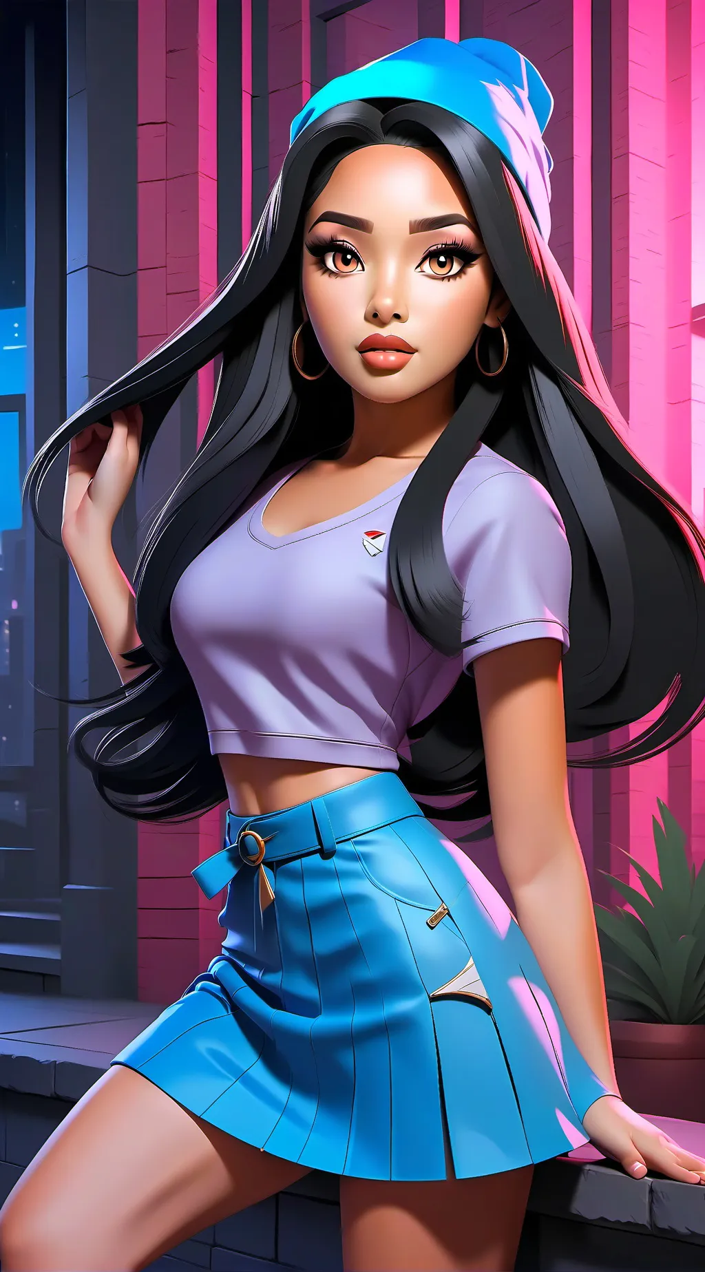 ai character: Heńdy background