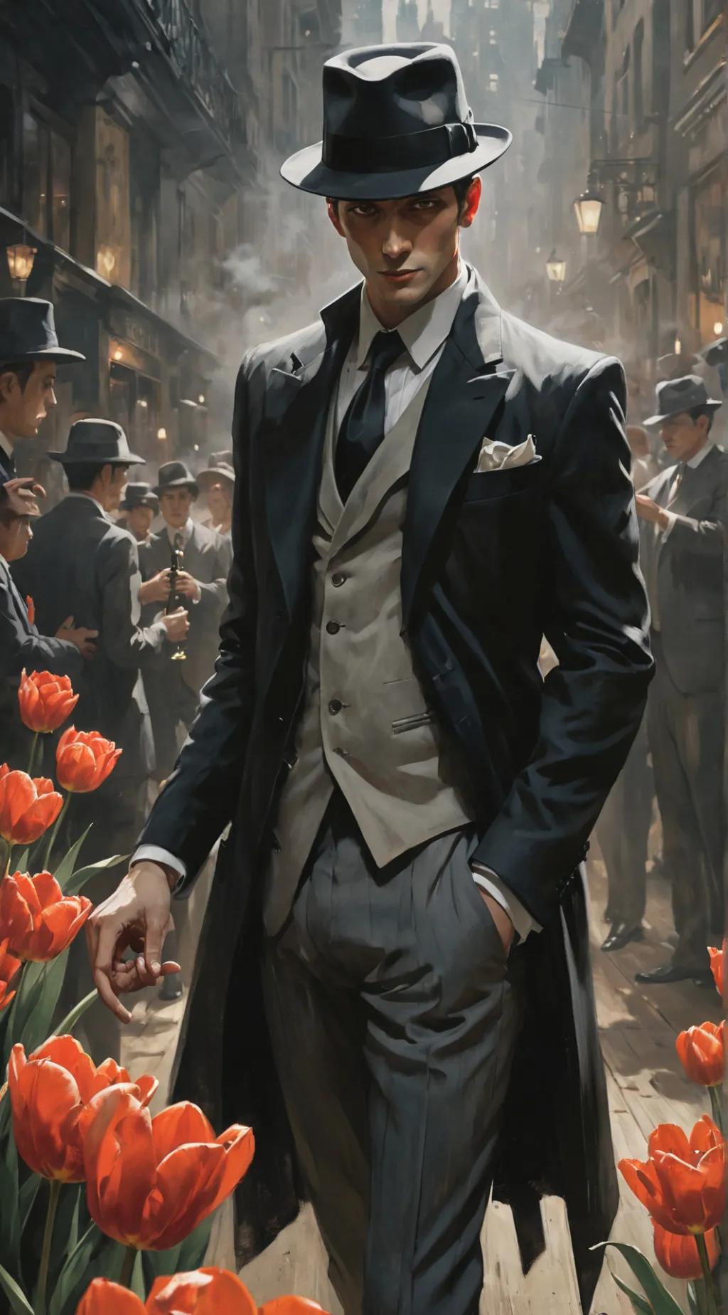 ai character: Lucien background