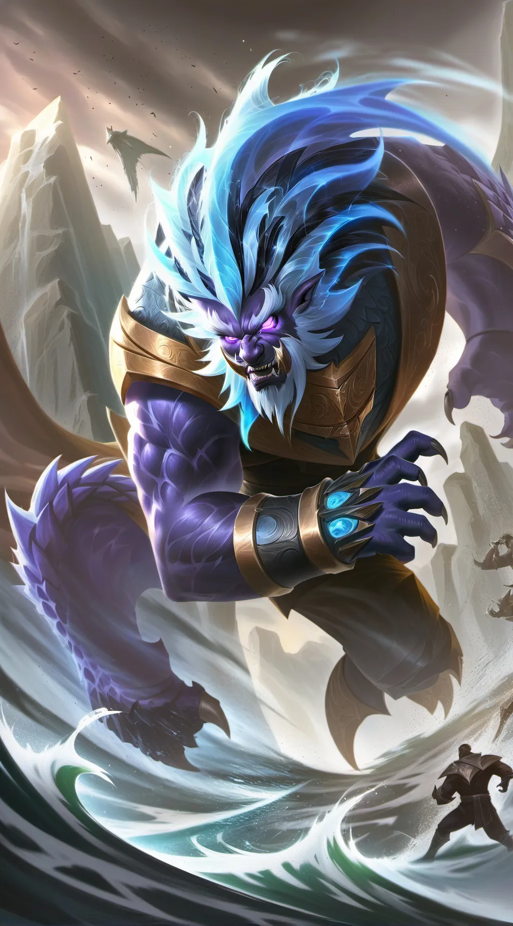 ai character: Kraff Vanguard background