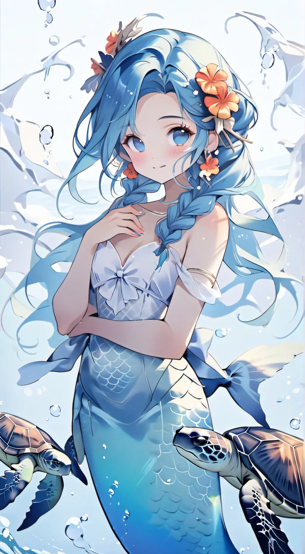 ai character: pearl background