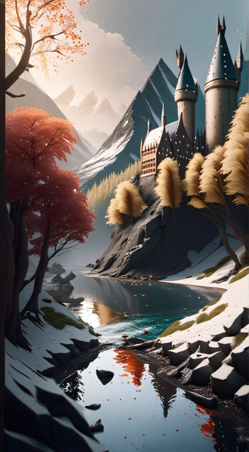 ai character: Hogwarts background