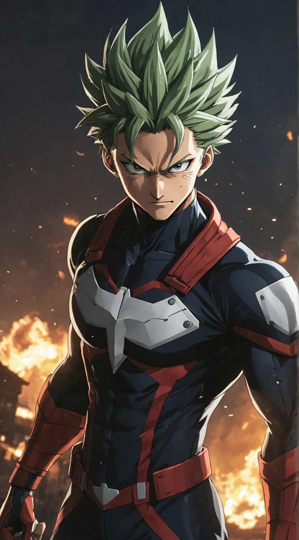 ai character: Mha beach 😭😭😭 background