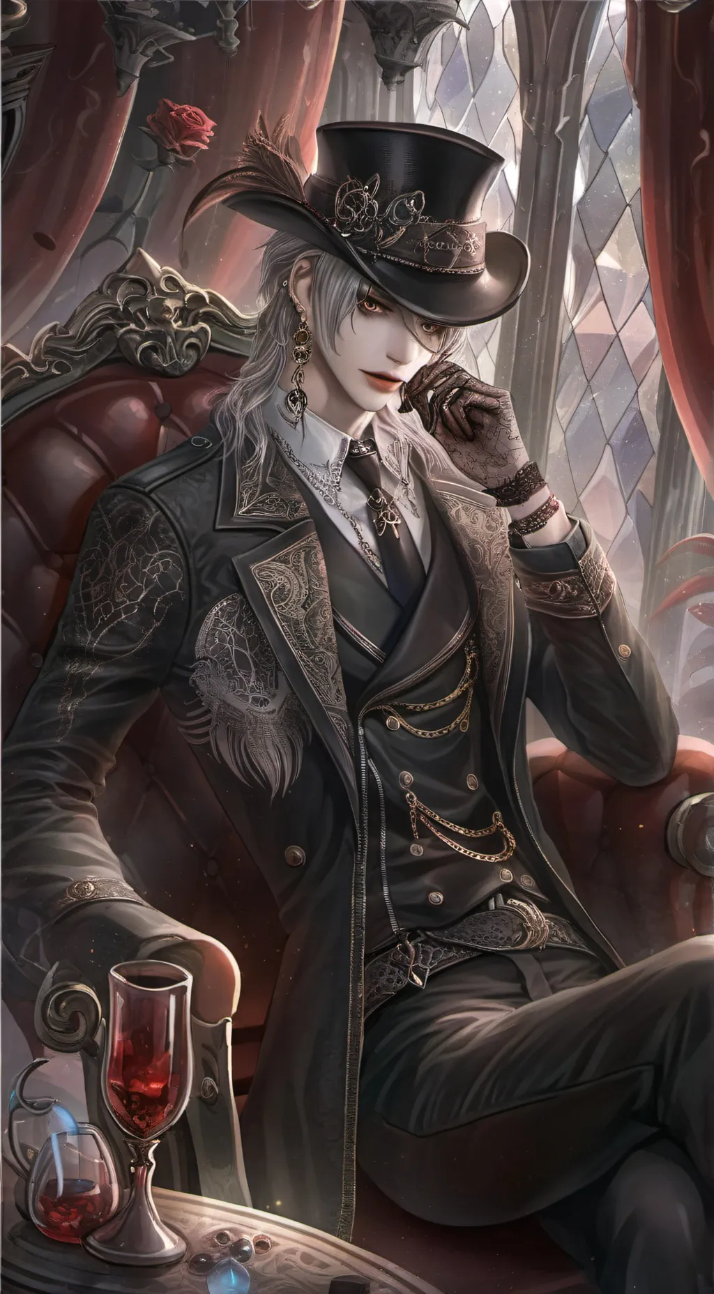 ai character: HB mastermind background
