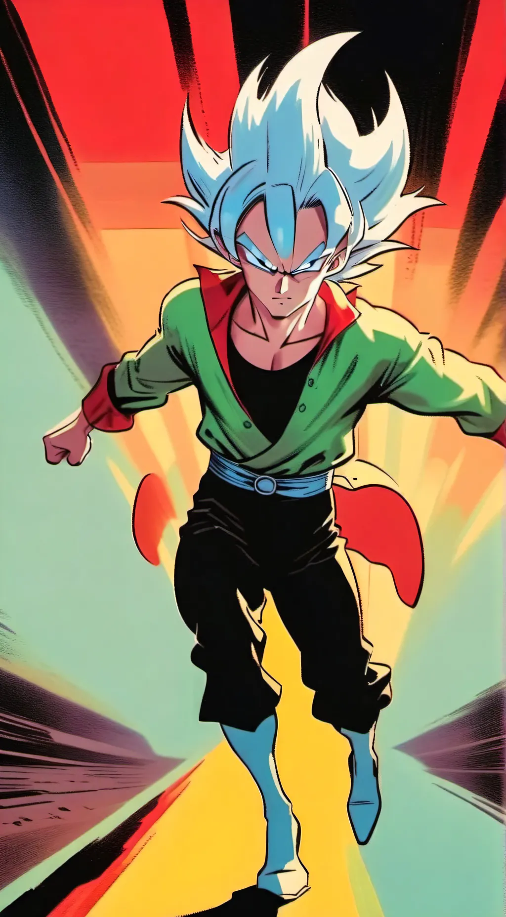 ai character: Dragon Ball z  background