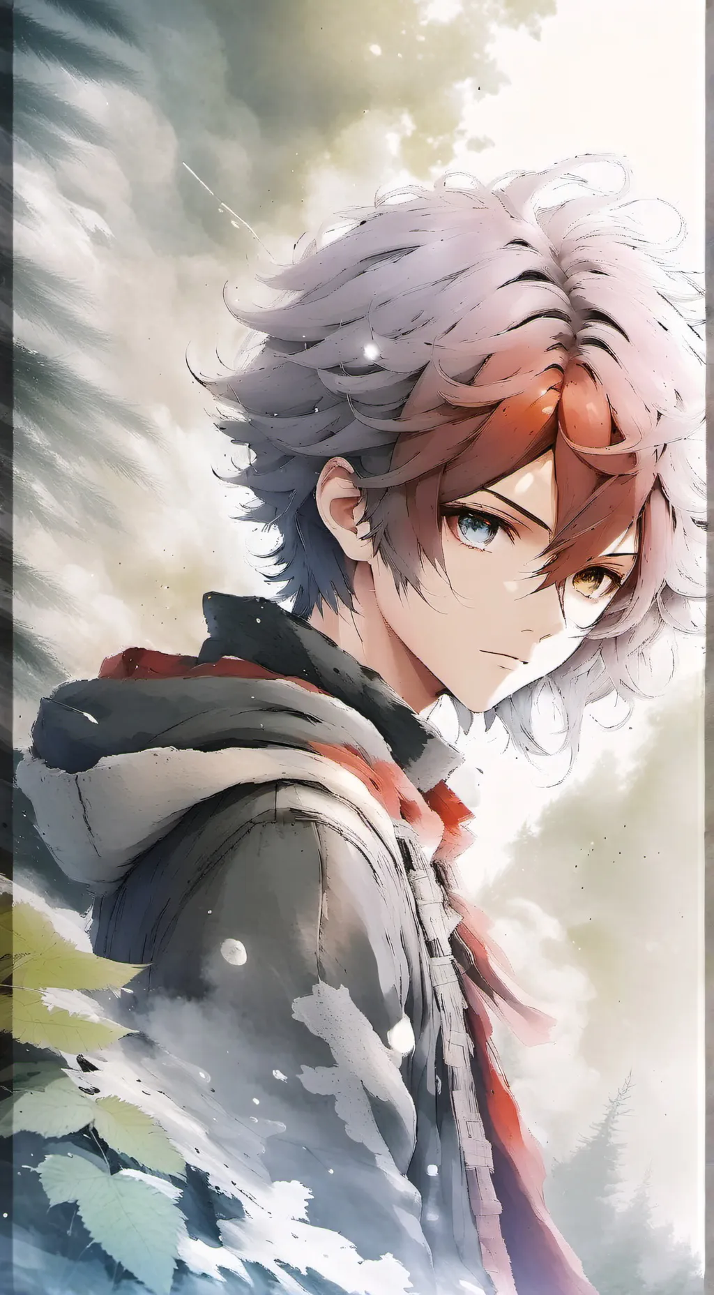 ai character: Léo background