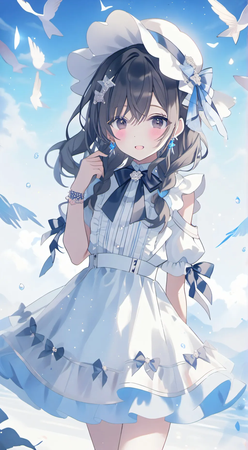 ai character: ema  background