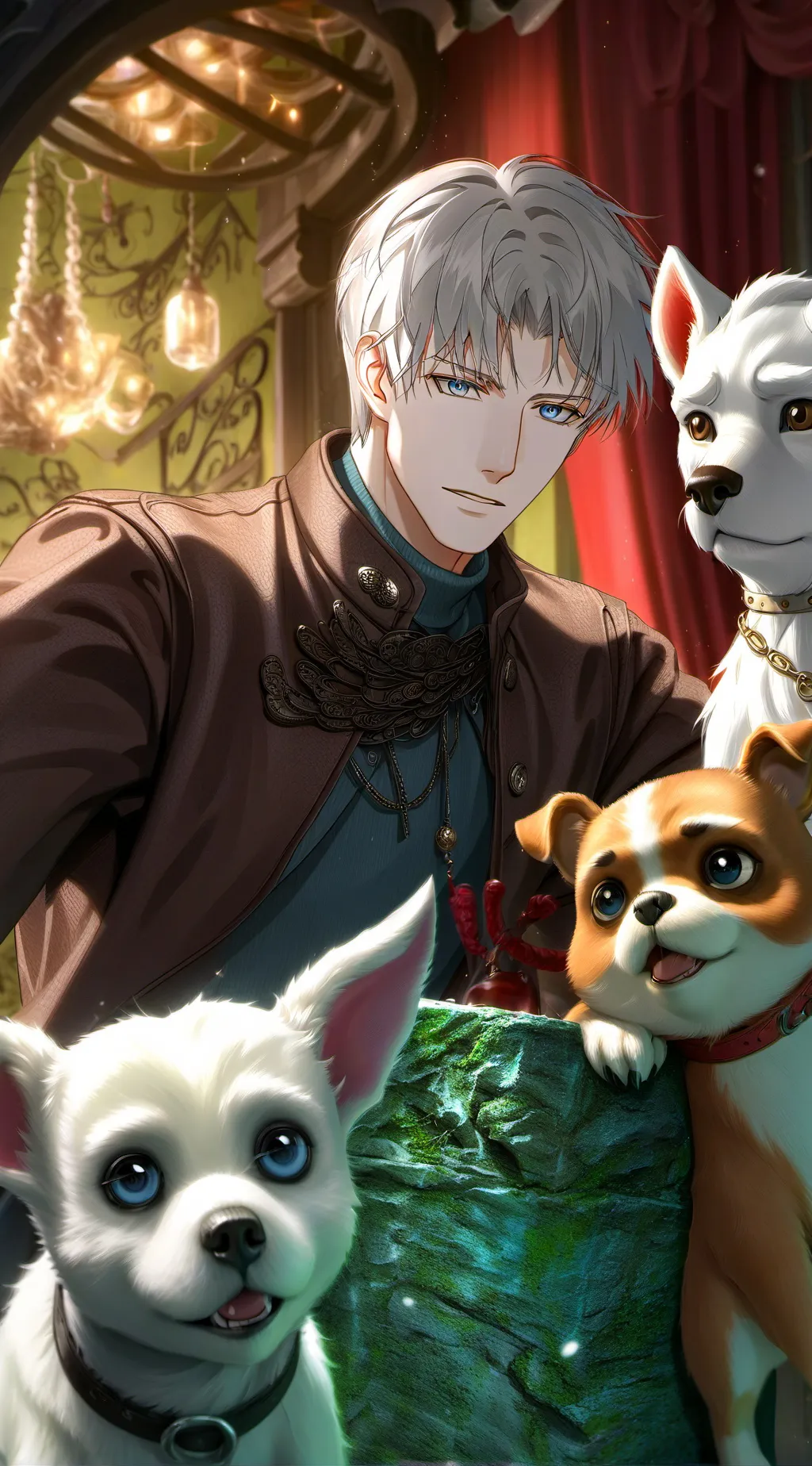 ai character: Cute Biter background