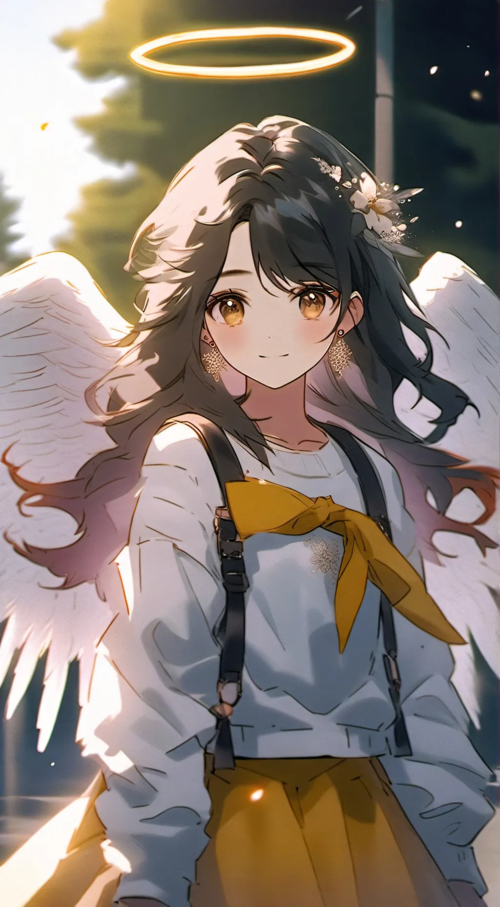ai character: Angel Malvado background