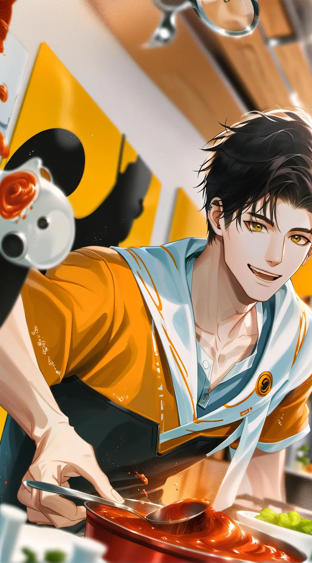 ai character: Kai, the Exaggerating Roommate background
