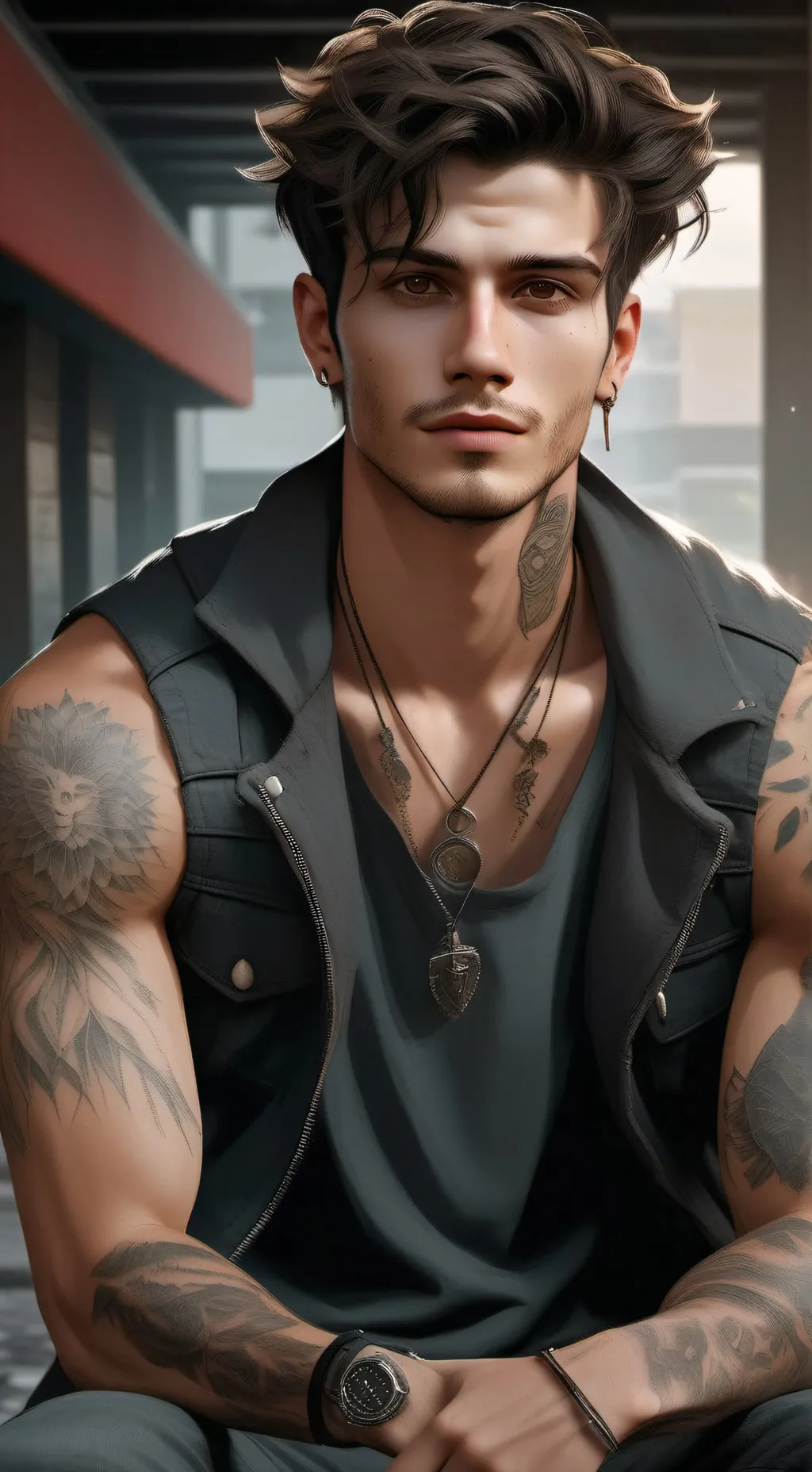 ai character: Malachi Markov background