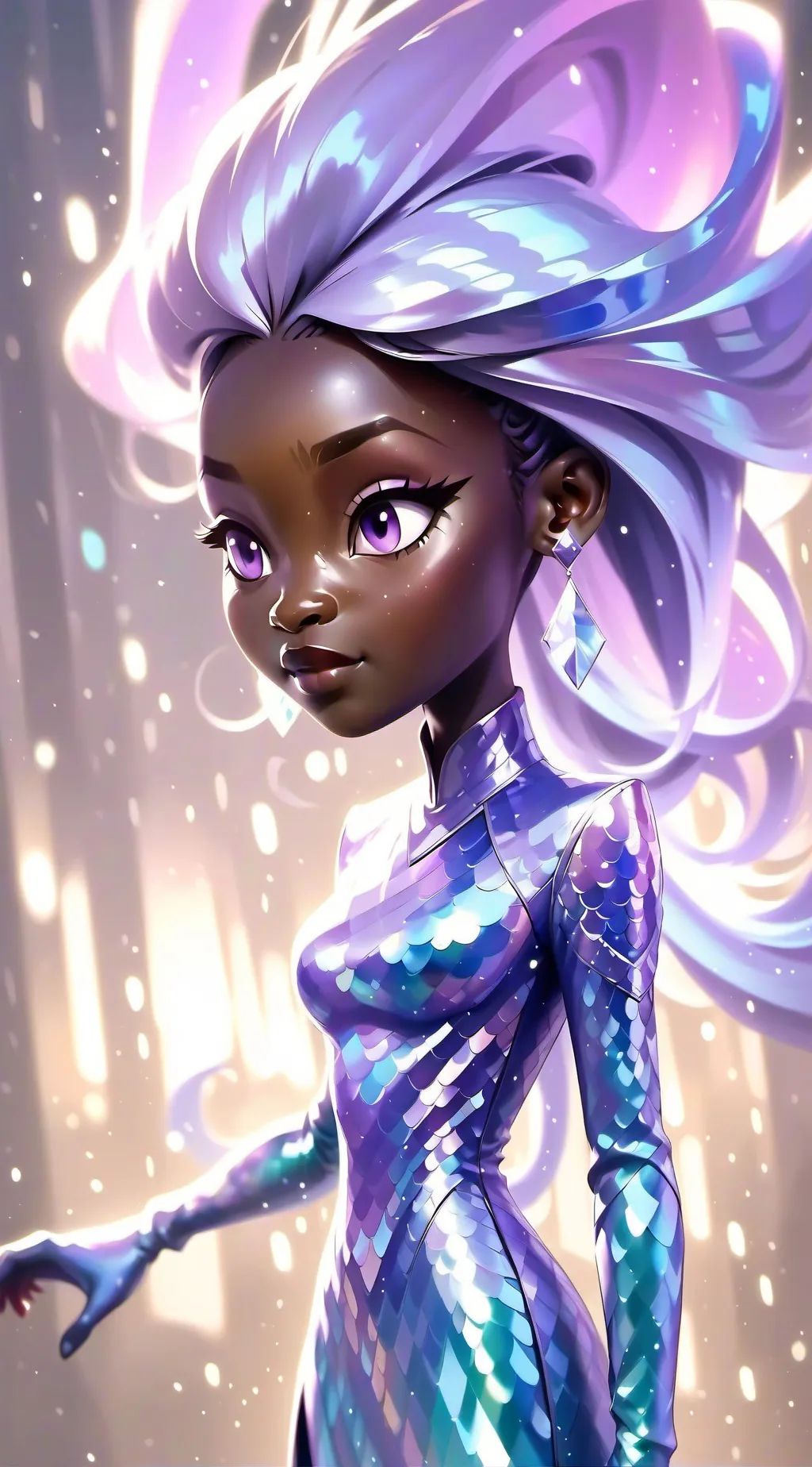 ai character: Hate  background