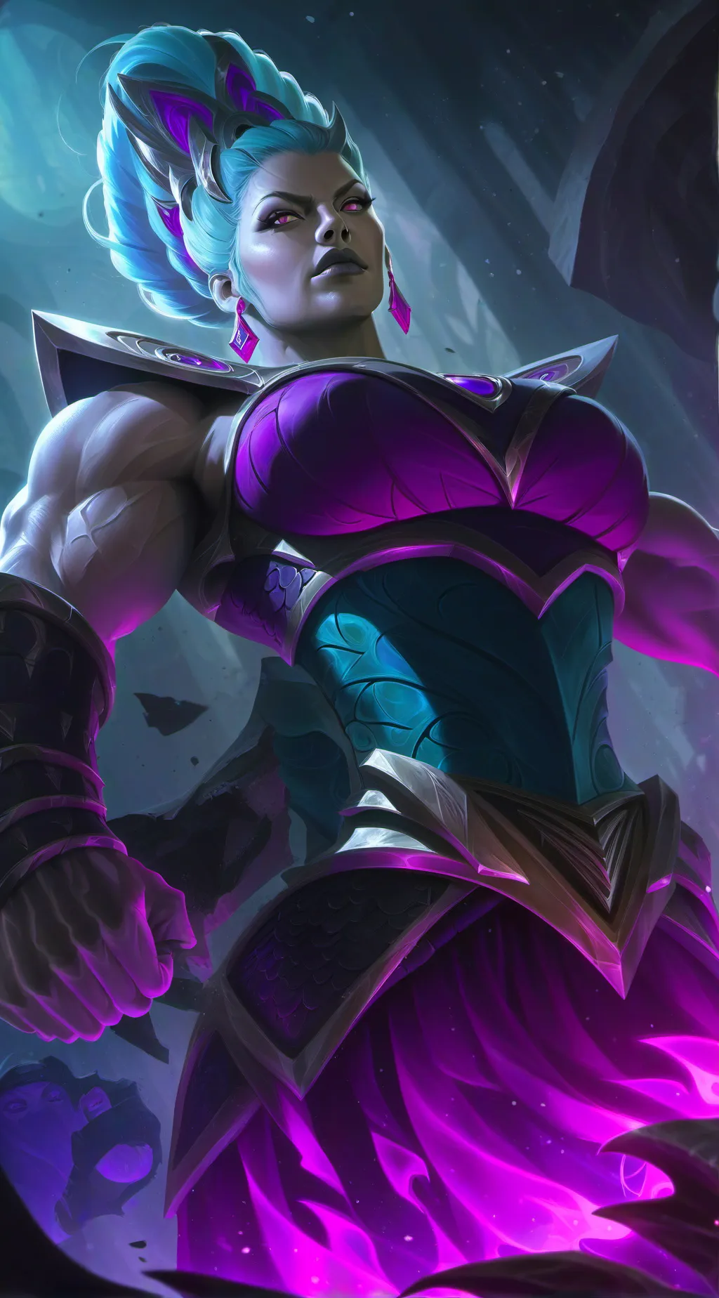 ai character: malefica background