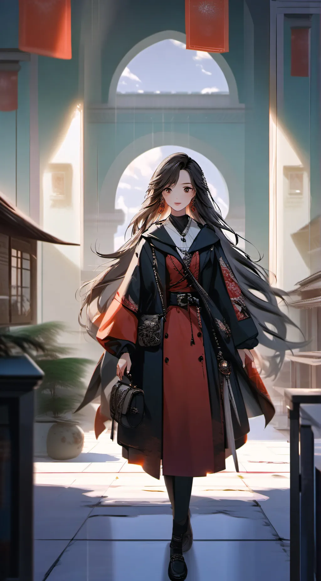 ai character: ^•+Lina+•^ background