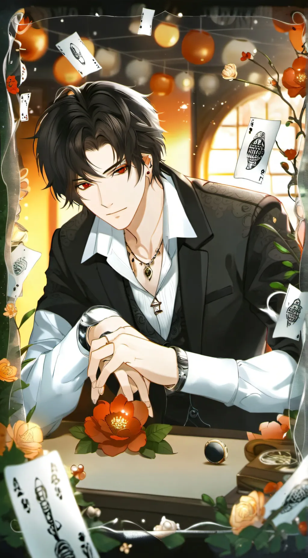 ai character: Félix background