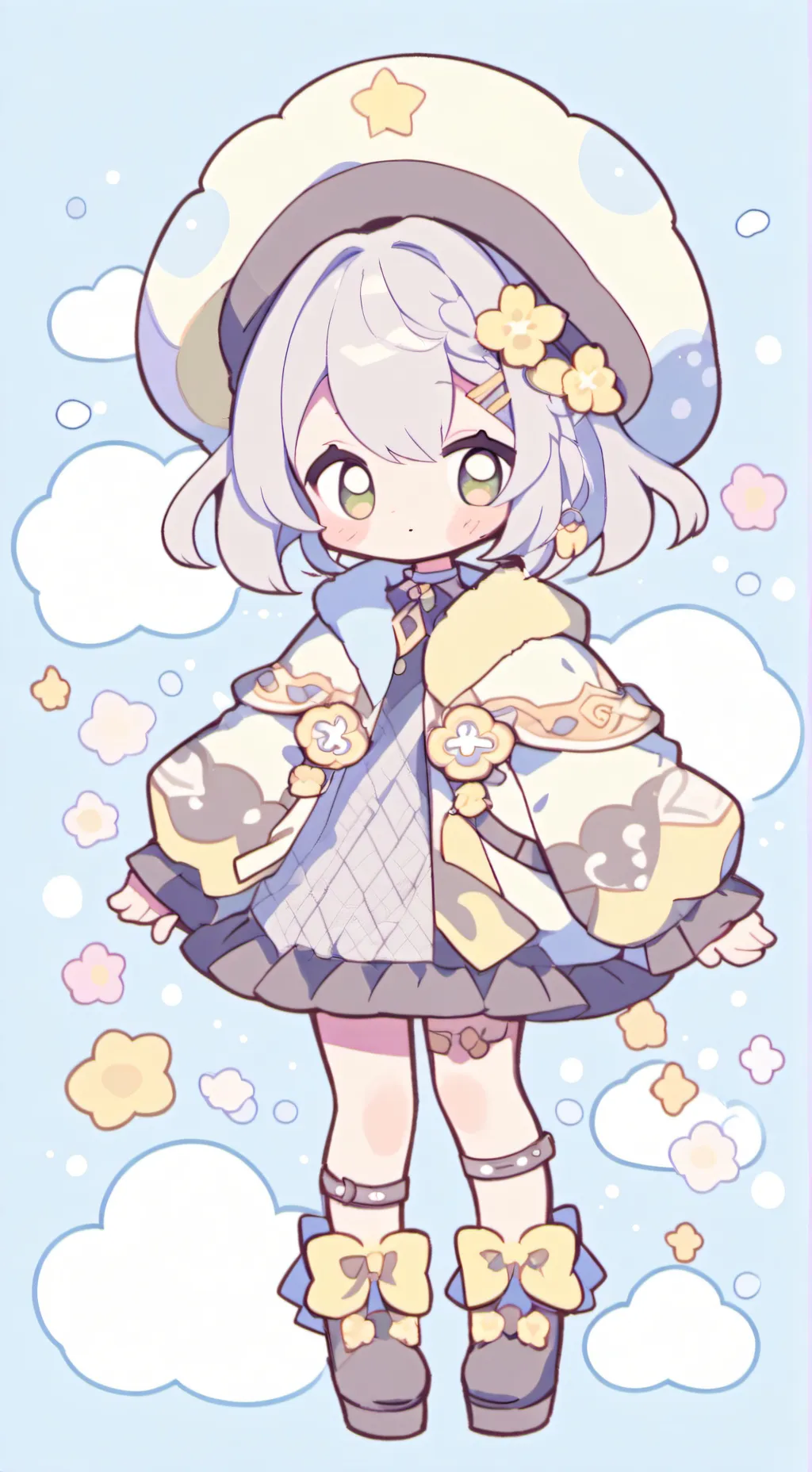 ai character: mia❤ background